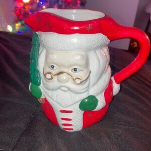 Vintage Santa Pitcher